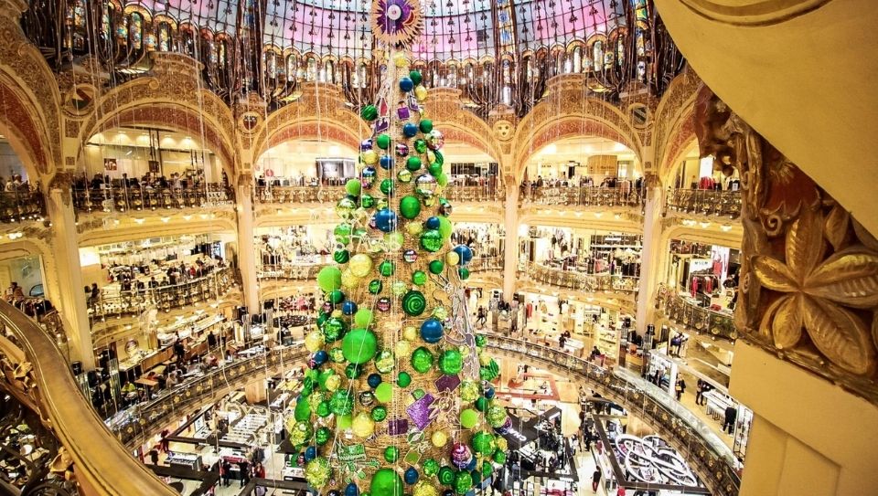2018 Galerie Lafayette's Christmas tree