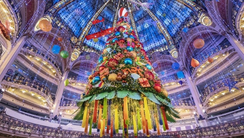 Galeries Lafayette 2021 Christmas Tree