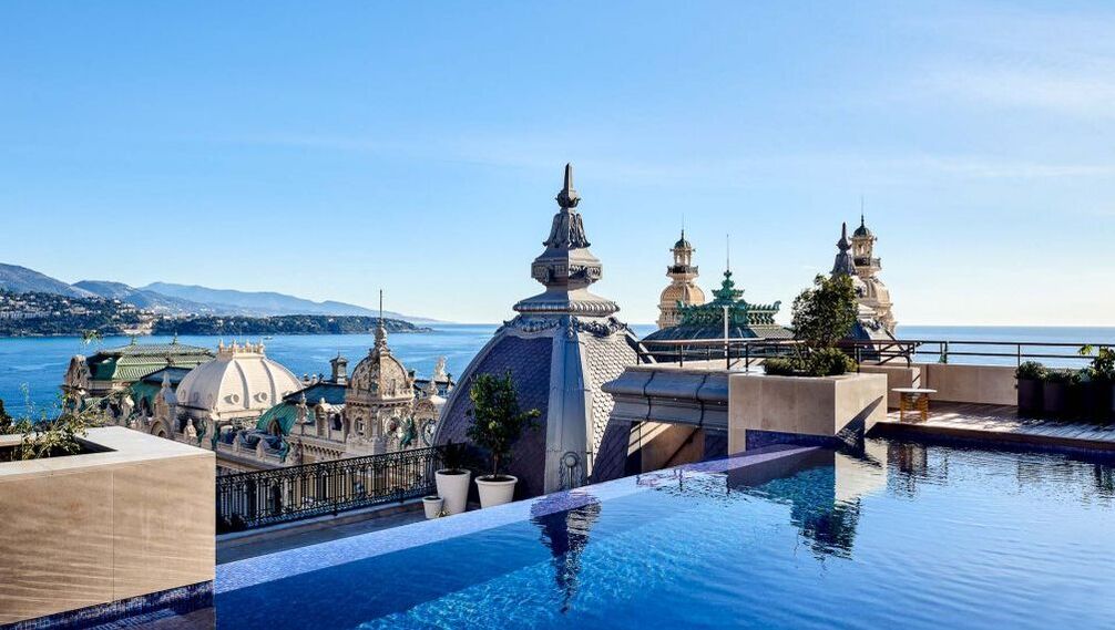 Hotel de Paris Monaco rooftop pool