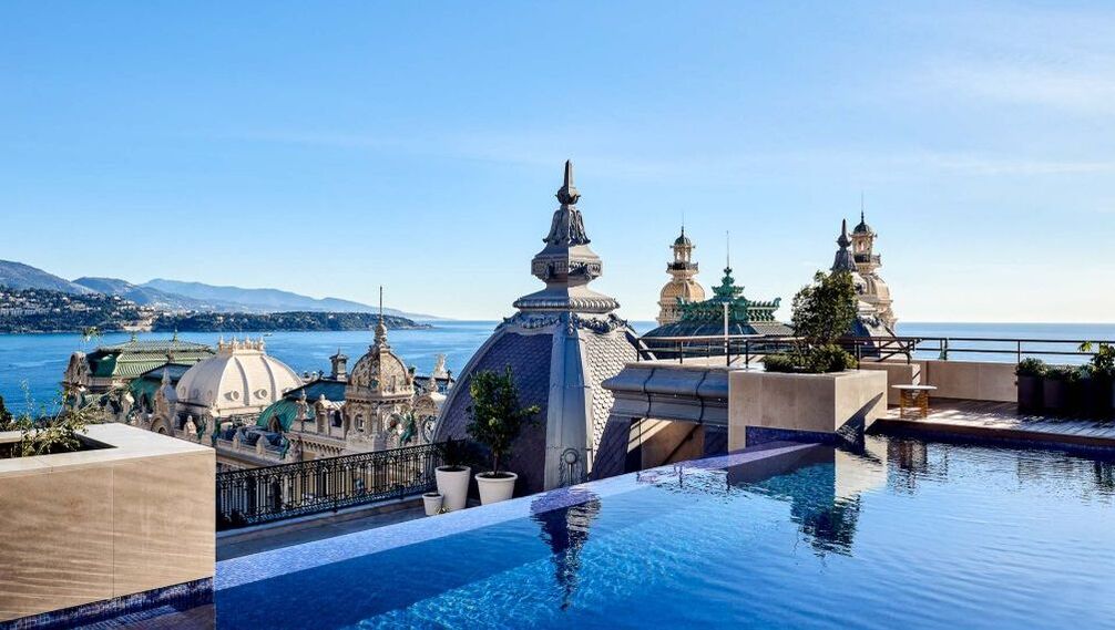Hotel de Paris Monte Carlo Pool