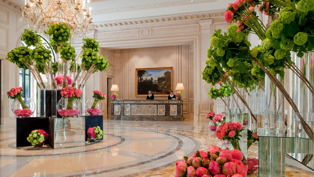 George V Paris lobby