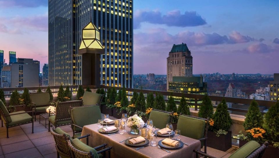 Four Seasons Hotel New York view