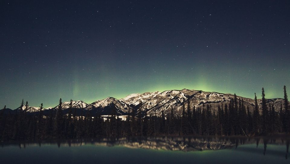 Jasper National Park northern lights