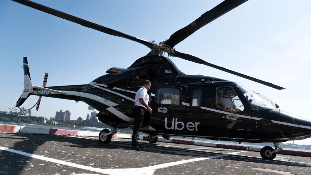 Uber’s helicopter taxis