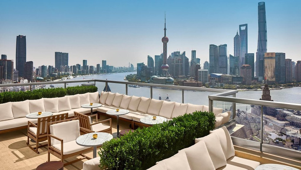 The shanghai edition skyline view