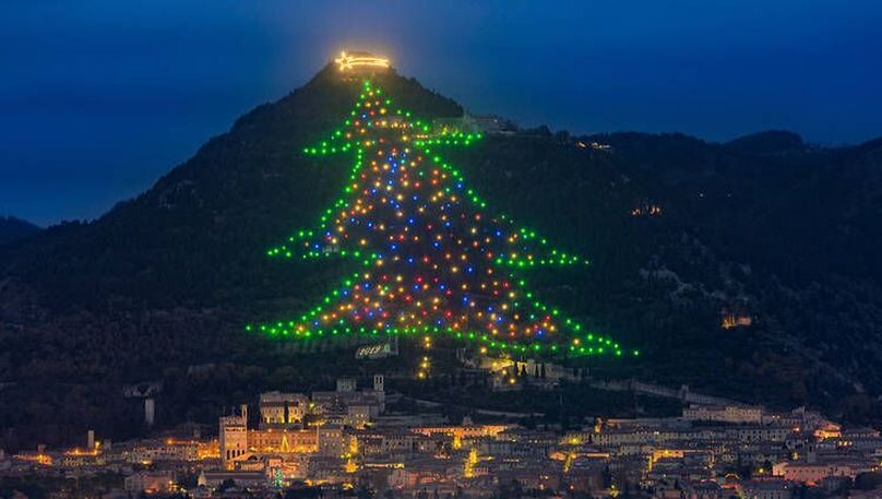 Gubbio Christmas Tree